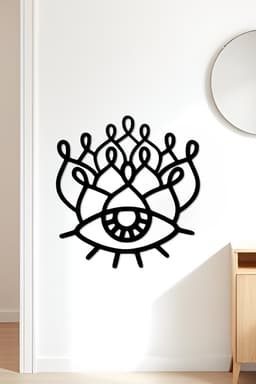 Eye Wall Art, Wall Decor, Home Decor 3d model