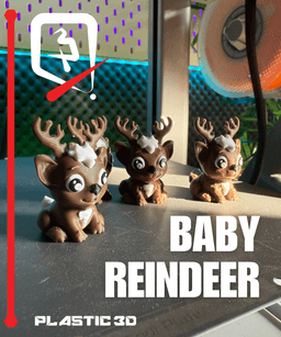 Baby Reindeer 3d model