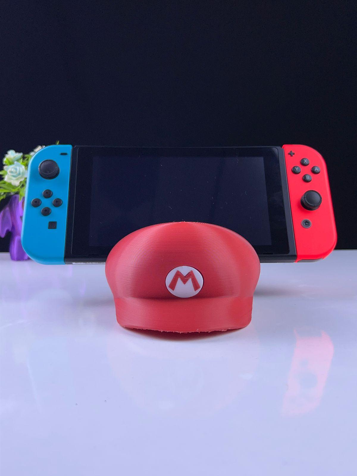 Mario Hat Switch Holder - Multipart 3d model