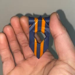 Spinning Fidget Arrow by 3esign.eth 3d model