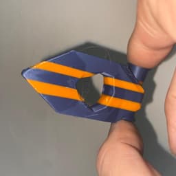 Spinning Fidget Arrow by 3esign.eth 3d model