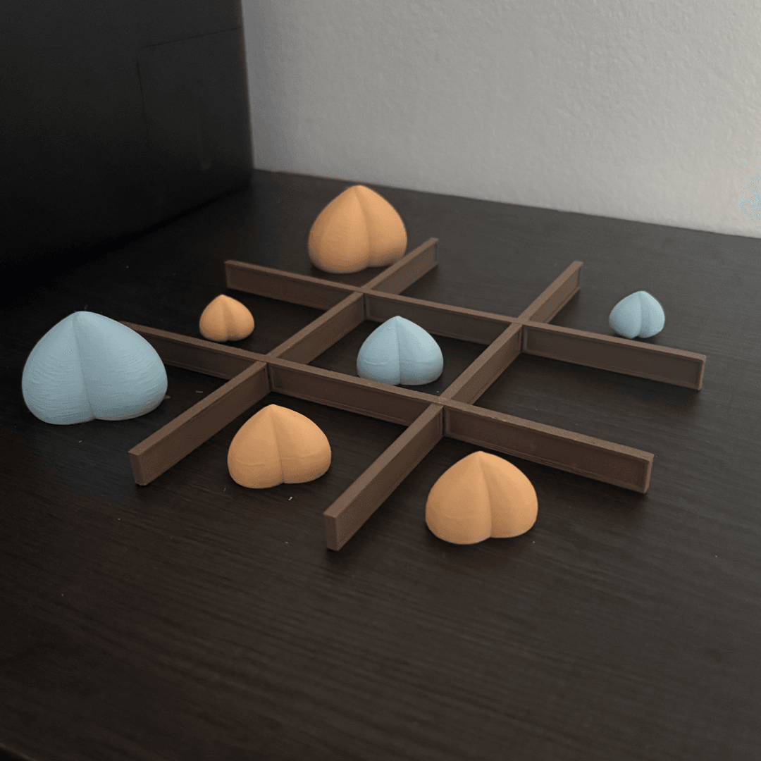 Stackable Emoji TicTacToe 3d model