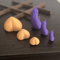 Stackable Emoji TicTacToe 3d model
