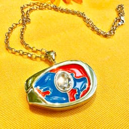 Heterochromic Eye Pendant Base 3d model
