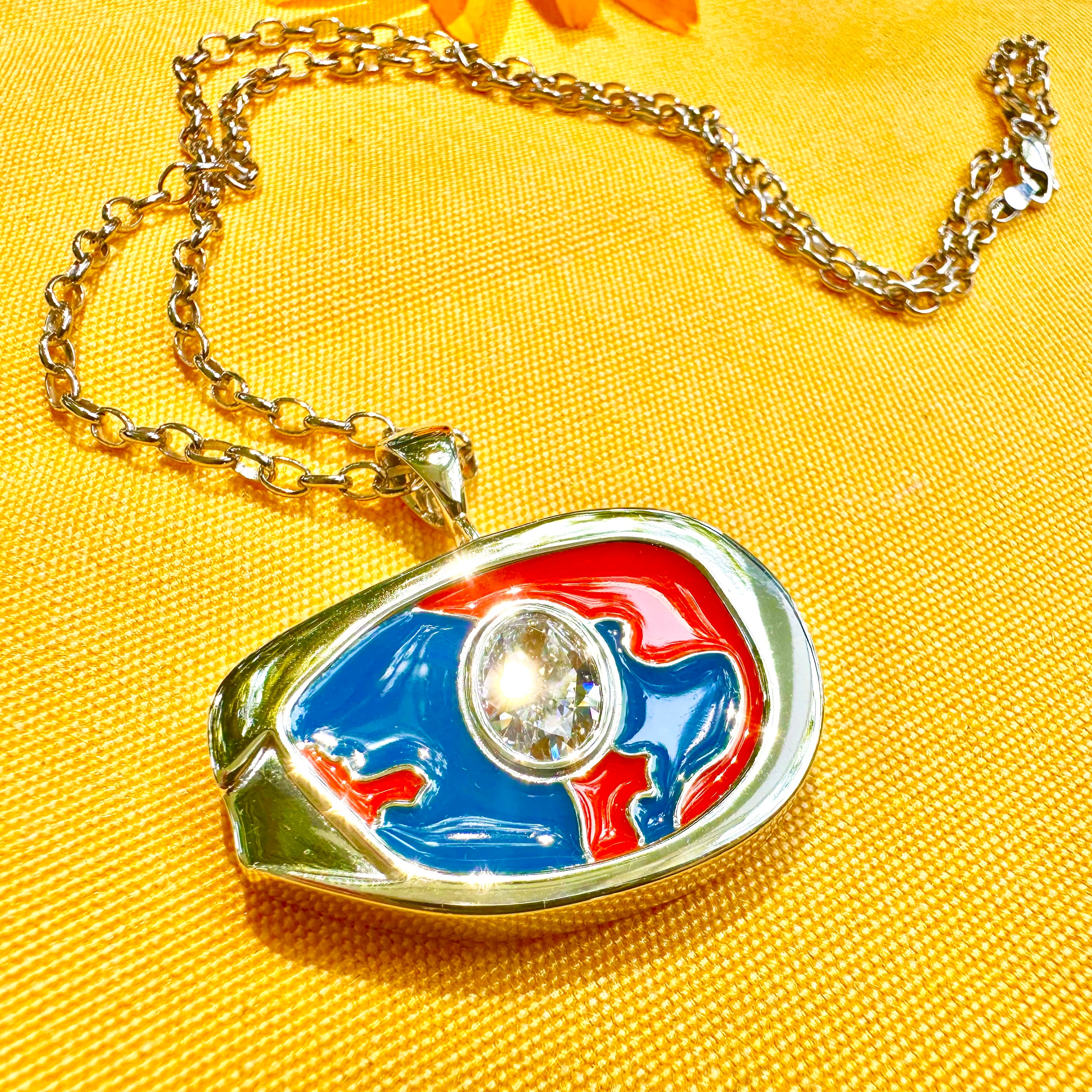 Heterochromic Eye Pendant Base 3d model