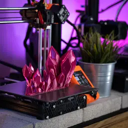 Crystal Corner Decor - Print in Place - Holoprops 3d model