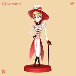 Lucifer Hazbin Hotel 3d model