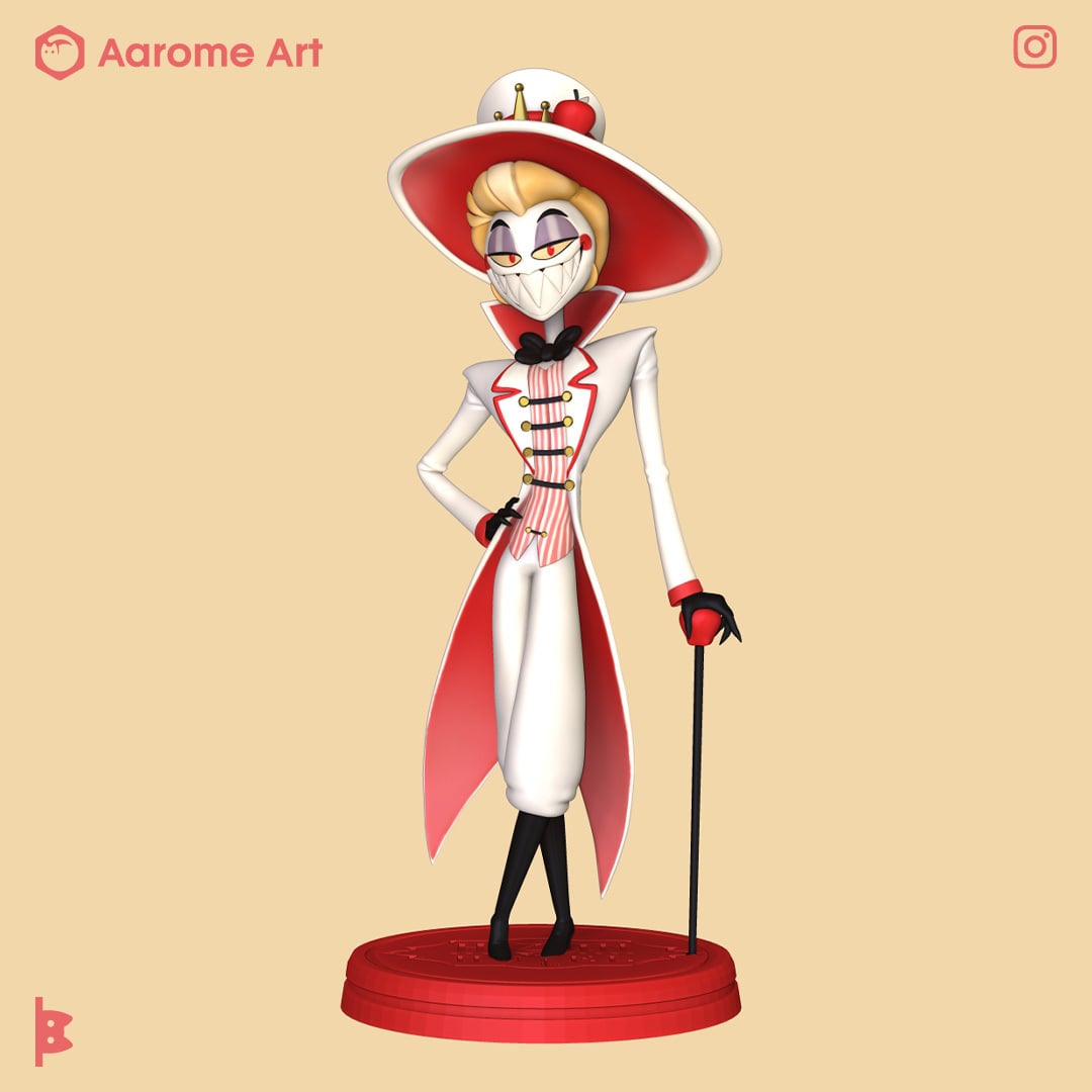 Lucifer Hazbin Hotel 3d model