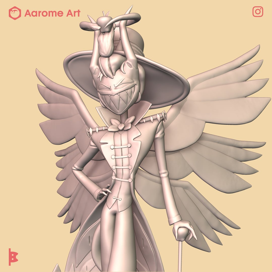 Lucifer Hazbin Hotel 3d model