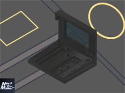 Rebel Hangar Equipment - 1/12, 1/18 and 1/72 scale 3d model