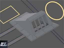 Rebel Hangar Equipment - 1/12, 1/18 and 1/72 scale 3d model