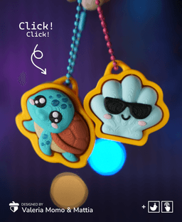 Turtle Clicker Pack (Turtle, Tortoise, Sun, Shell/Wave) 3d model
