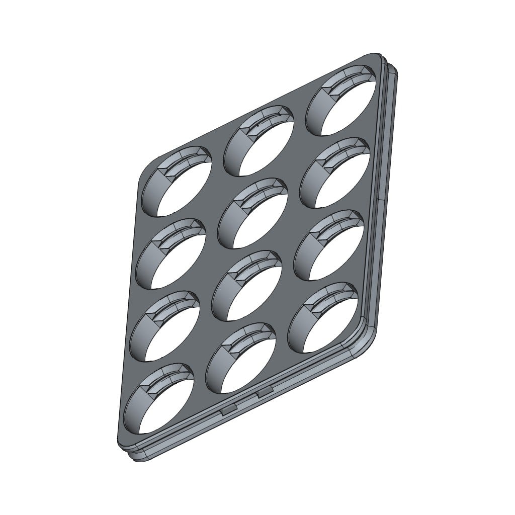 D-LOCK_PANEL.3X4 3d model