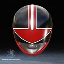 Time Red Helmet 3D Printer STL 3d model