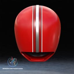 Time Red Helmet 3D Printer STL 3d model