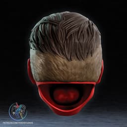 Red Hulk Mask 3D Printer STL File 3d model