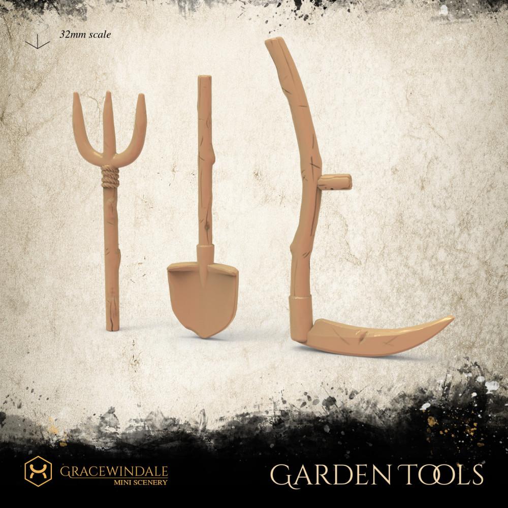 Garden Tools 3d model