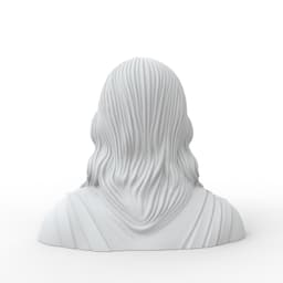 Jesus Bust 3d model