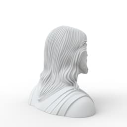 Jesus Bust 3d model