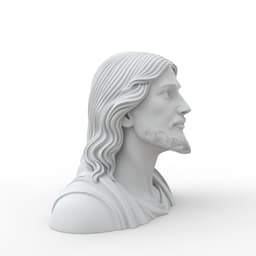 Jesus Bust 3d model