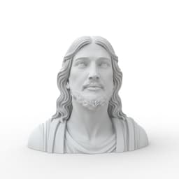 Jesus Bust 3d model
