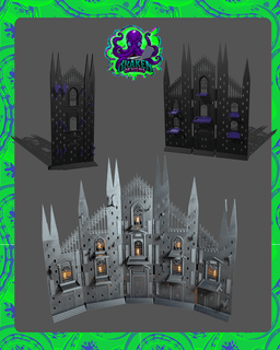 Cathedral Display Board 3d model