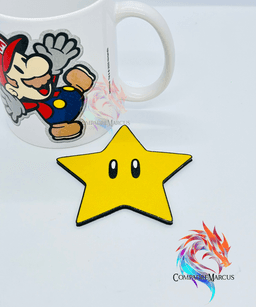 Superstar Coaster / no supports / 3mf included 3d model