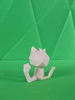 Meowth Low Poly Pokemon 3d model