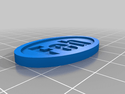 Month Coins 3d model