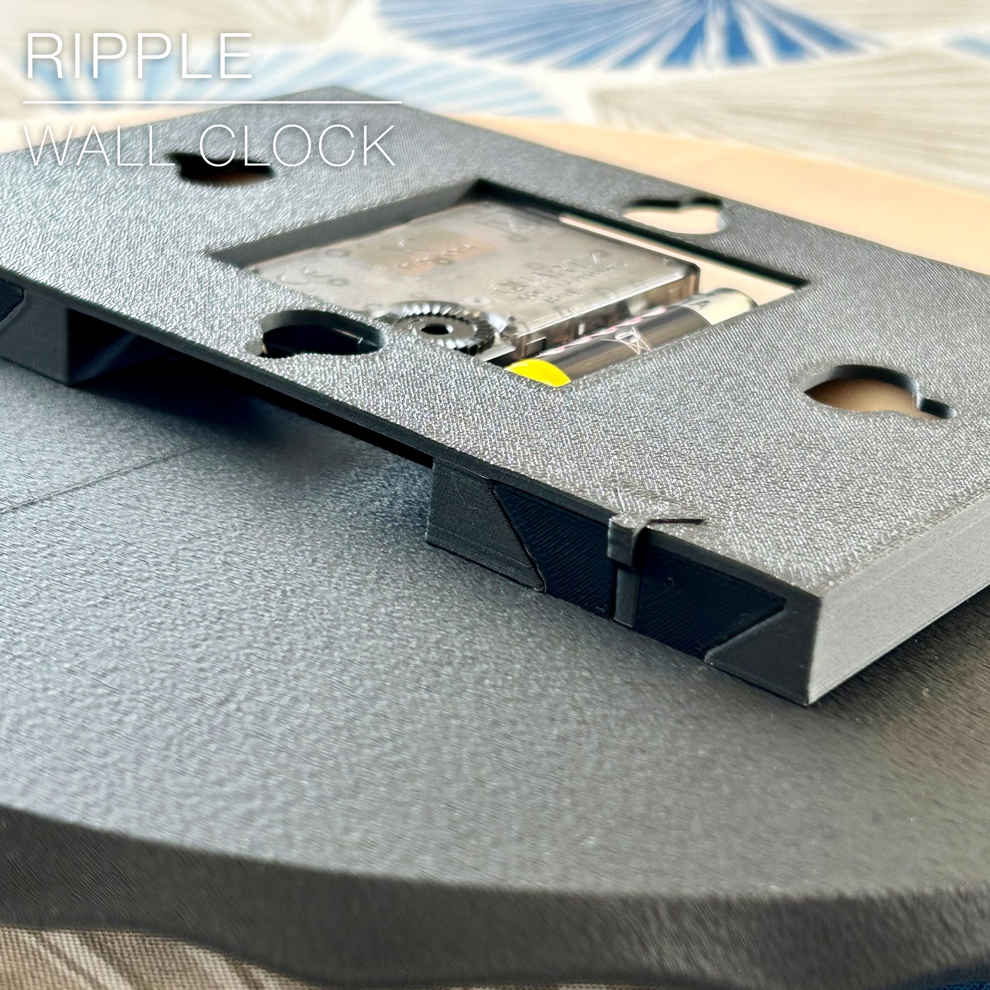 RIPPLE | Wall Clock 3d model