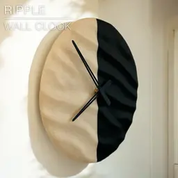 RIPPLE | Wall Clock 3d model