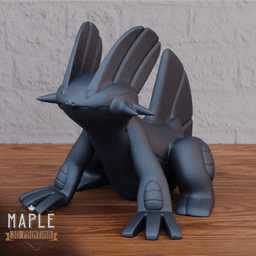Swampert - Basic and Ornamental - Pokemon 3d model