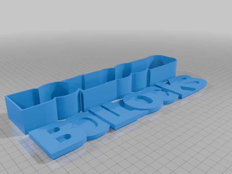BOLLOCKS BOX 3d model