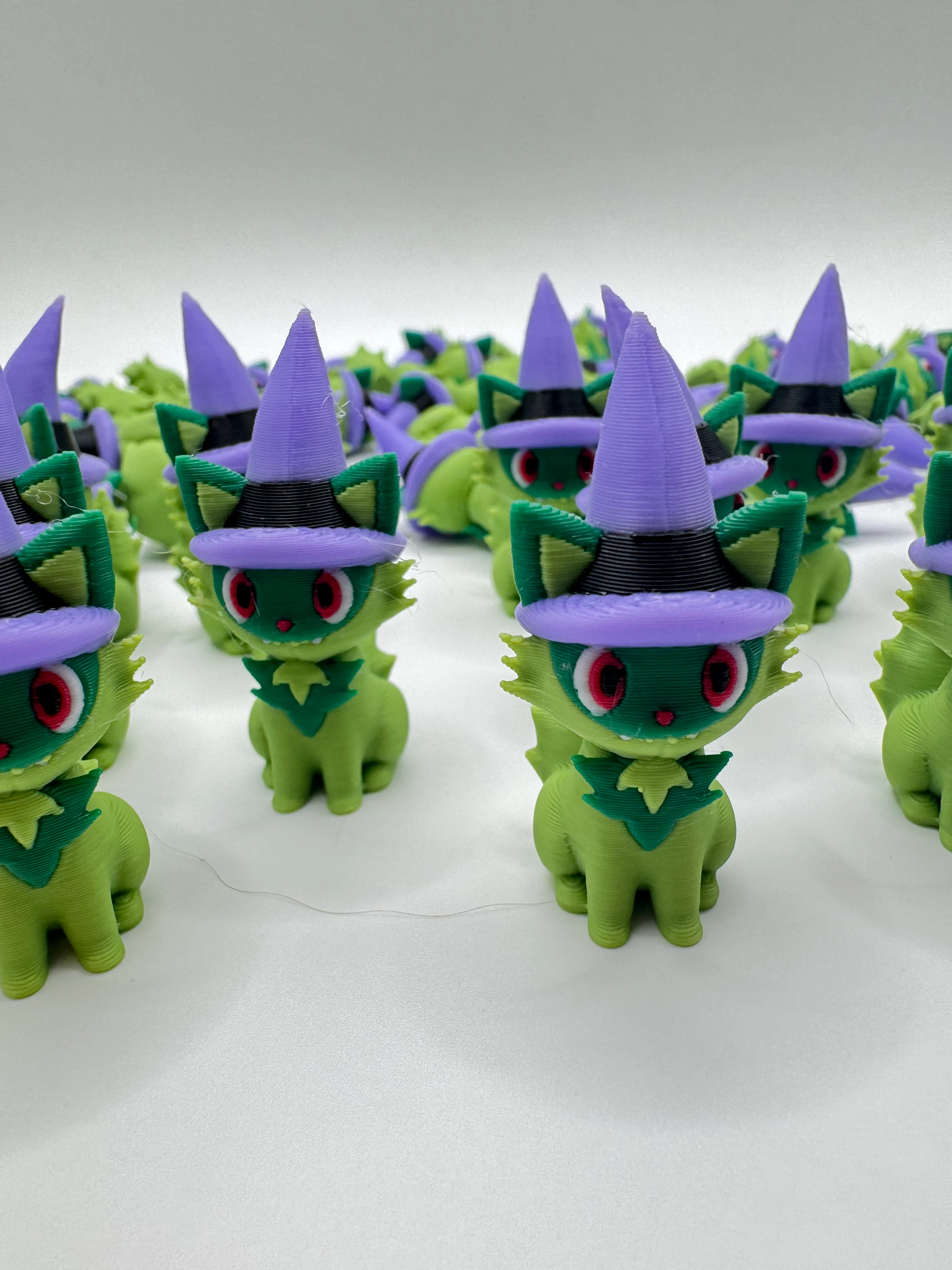 Halloween Sprigatito (No support - 3MF included) 3d model