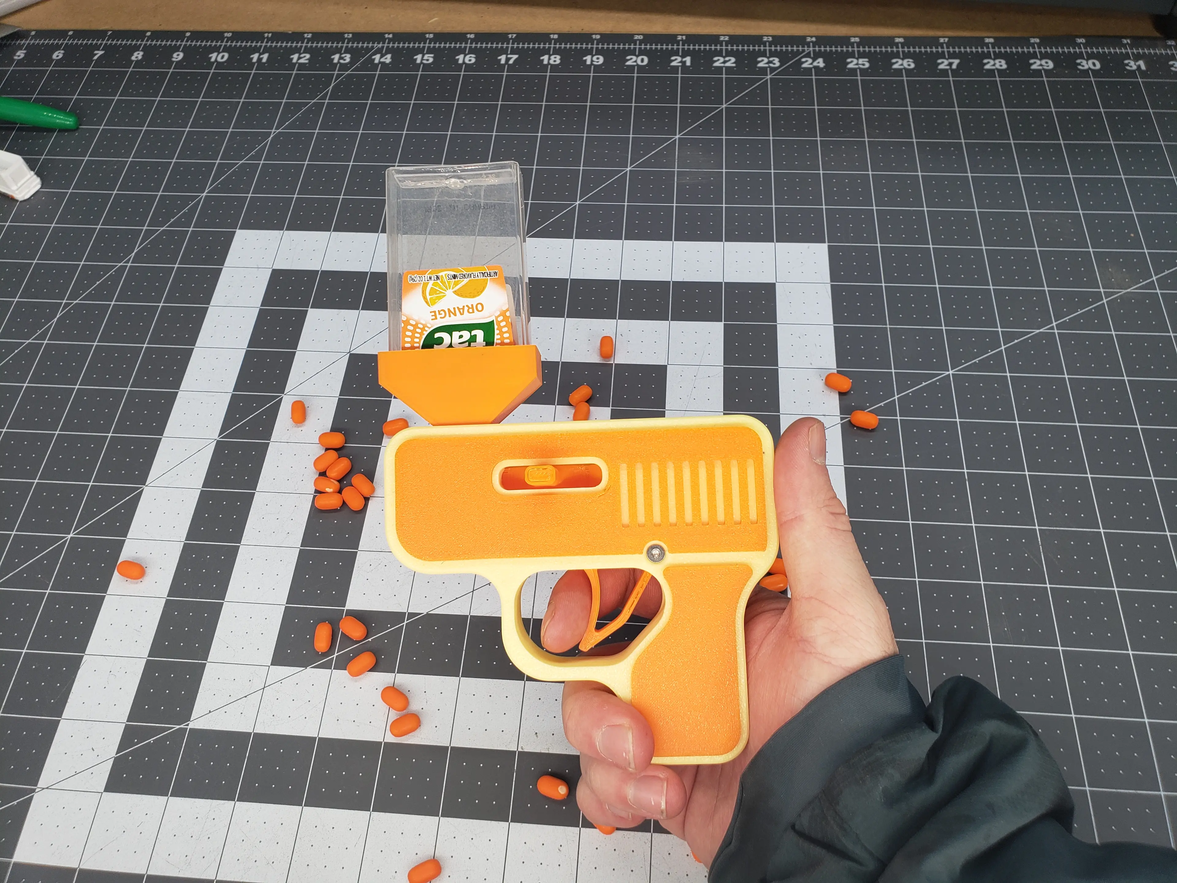 TicTac Blaster (8 Springs) 3d model