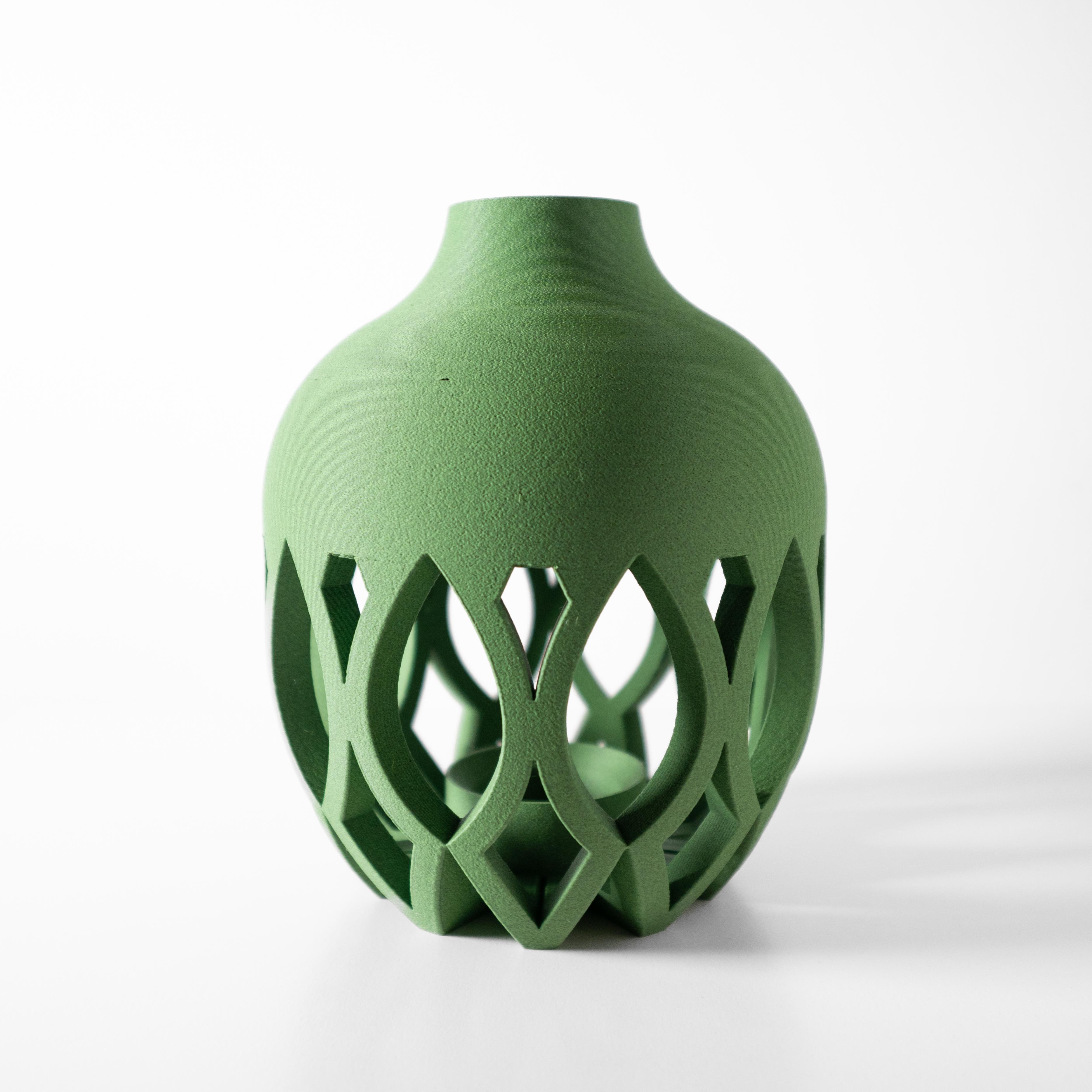 The Kova Short Vase, Modern and Unique Home Decor for Dried and Preserved Flower Arrangement 3d model