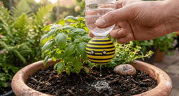 The Guardian Bee – Self-Watering Garden Guardian 3d model