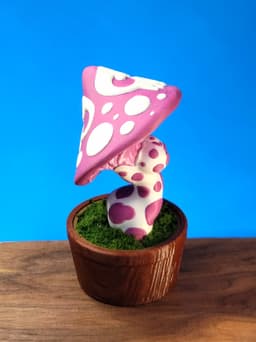 Skull Mushroom storage.stl 3d model
