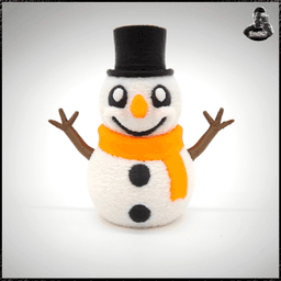 Snowman Clicker + Figurine 3d model