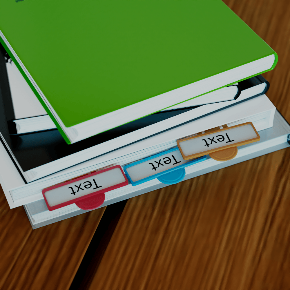 PageScribe Bookmark 3d model