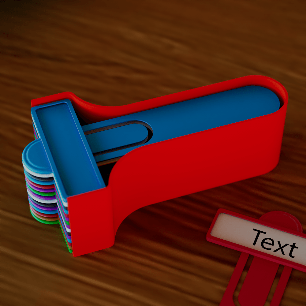 PageScribe Bookmark 3d model