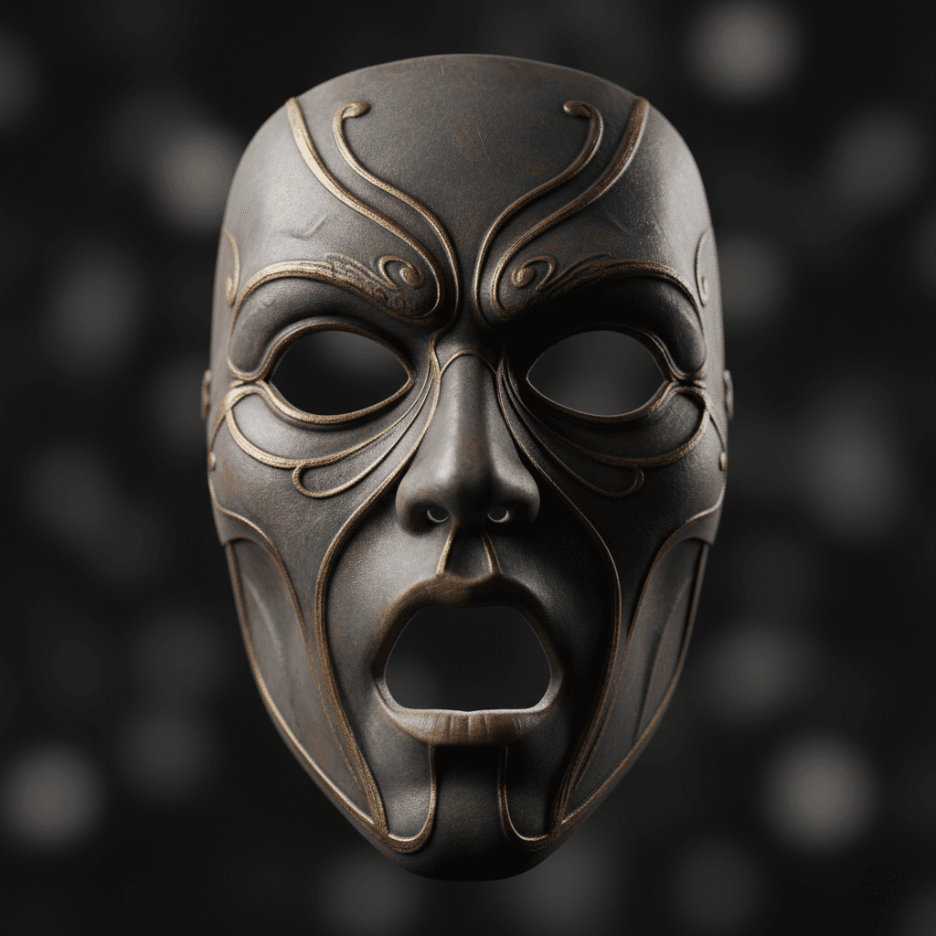 Dark Shrine Wearable Cosplay Mask Printable Model 3d model