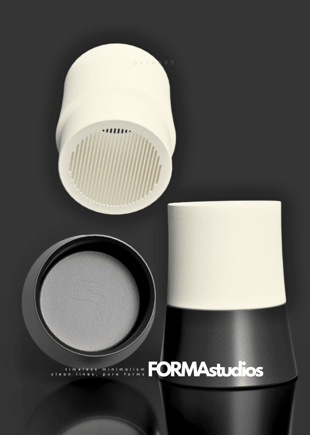 Kitchen Utensily Holder - FORMAstudios Deco005.stl.stl 3d model