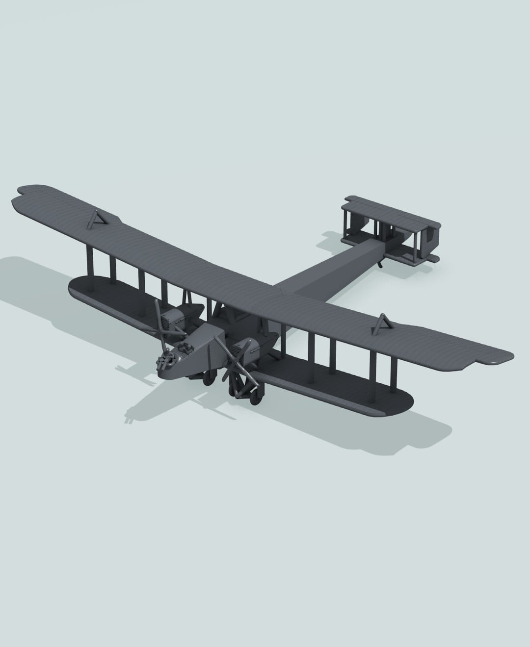1:144 Handley-Page O/400 3d model