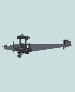 1:144 Handley-Page O/400 3d model