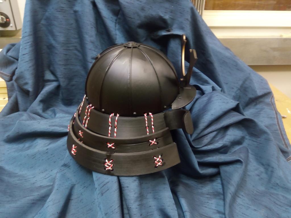 Samurai Helmet wearable 3d model
