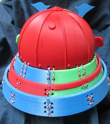 Samurai Helmet wearable 3d model