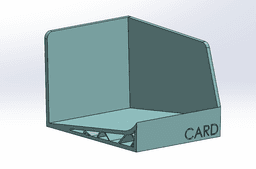 visting card holder 3d model