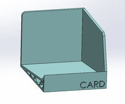 visting card holder 3d model