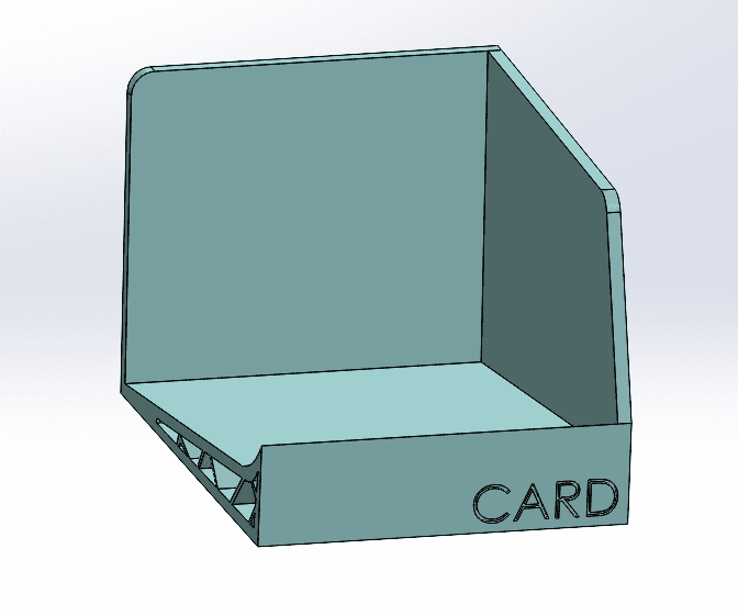 visting card holder 3d model
